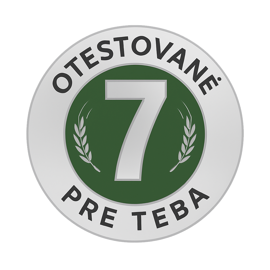 Otestované pre teba - 7. miesto